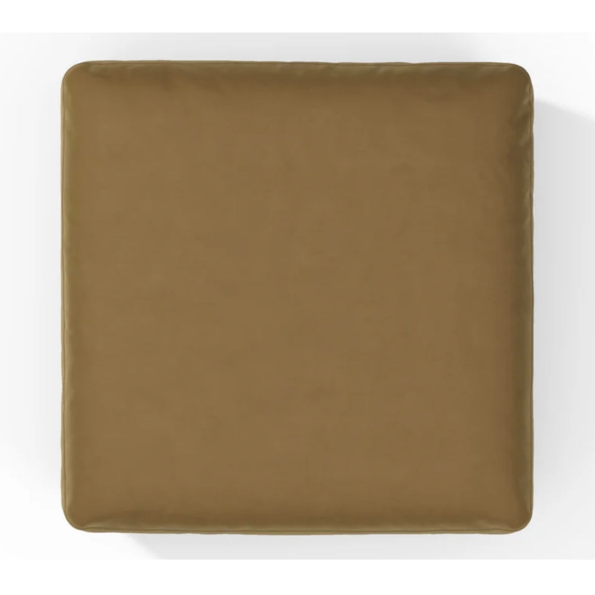 Cloud Ottoman - large square ottoman with soft, deep padding