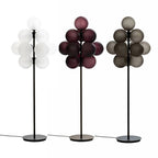 Stellar Grape Floor Lamp - slender stem on a weighted base