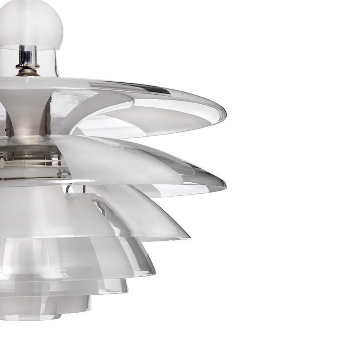 Septima Pendant Lamp - stacked luminous tiers