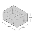Le Mura Armchair - low lounge armchair from Nue Modern