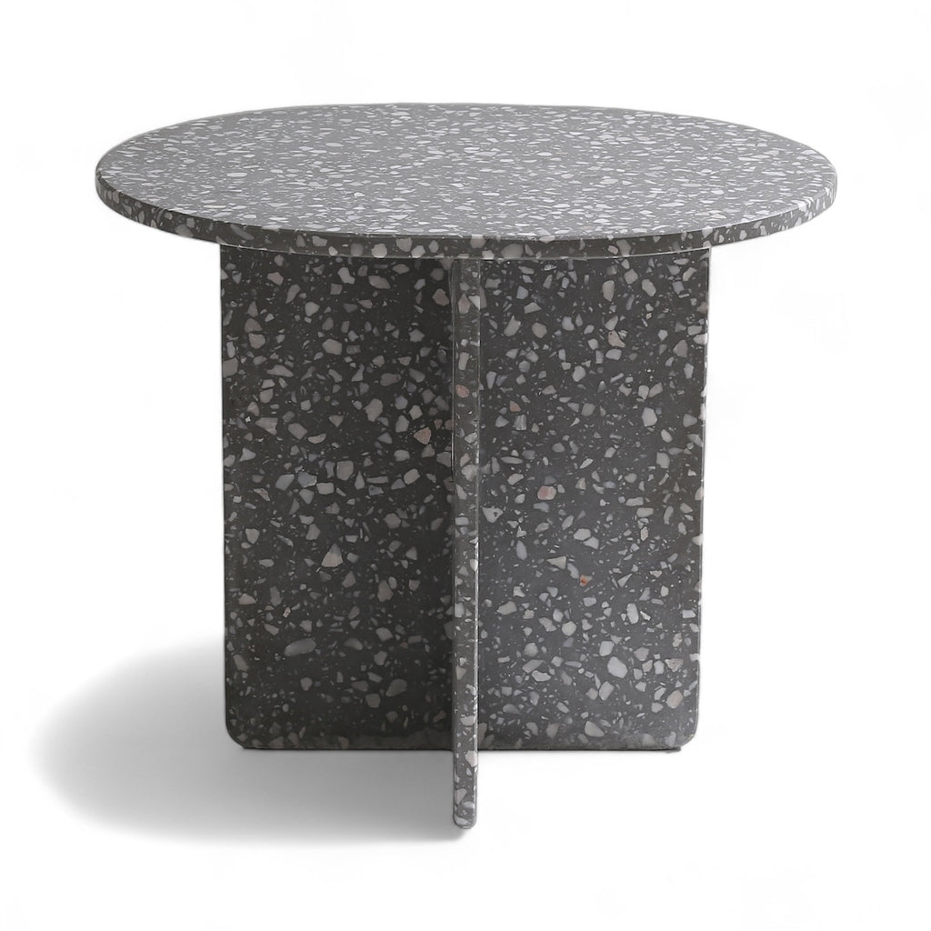 Terrazzo Coffee Table - sturdy, well-balanced base