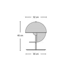 Theia Table Lamp - eclipse table lamp from Nue Modern