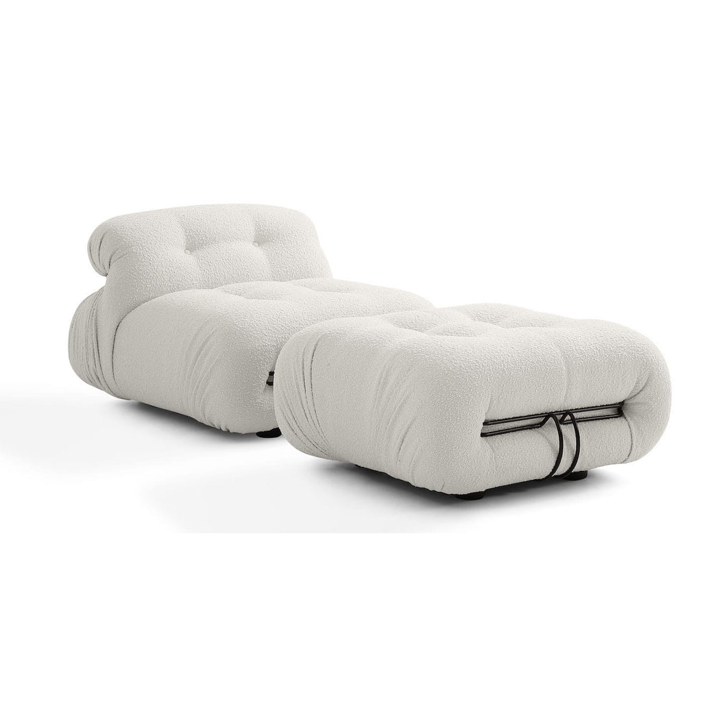 Soriana Ottoman - quilted ottoman from Nue Modern