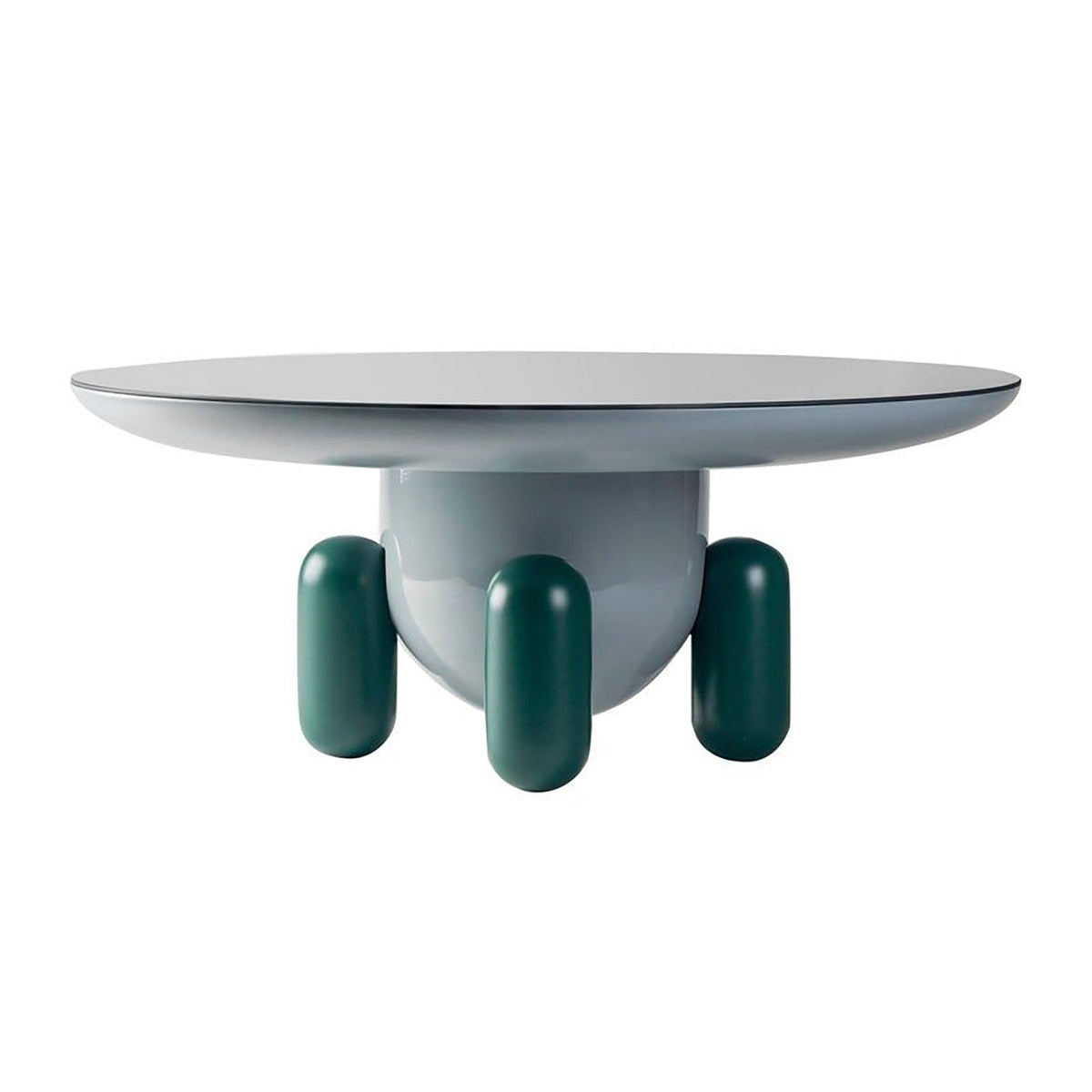 Explorer Tables - glossy sculptural side tables