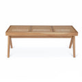 Pierre Jeanneret Bench - available in natural, walnut or black