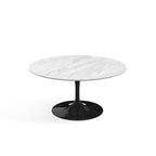 Pedestal Low Table - Marble Top - available with an Arabescato marble top