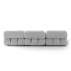 Bellini 3-Seater Sofa - deep cold-pressed foam cushioning in a low silhouette