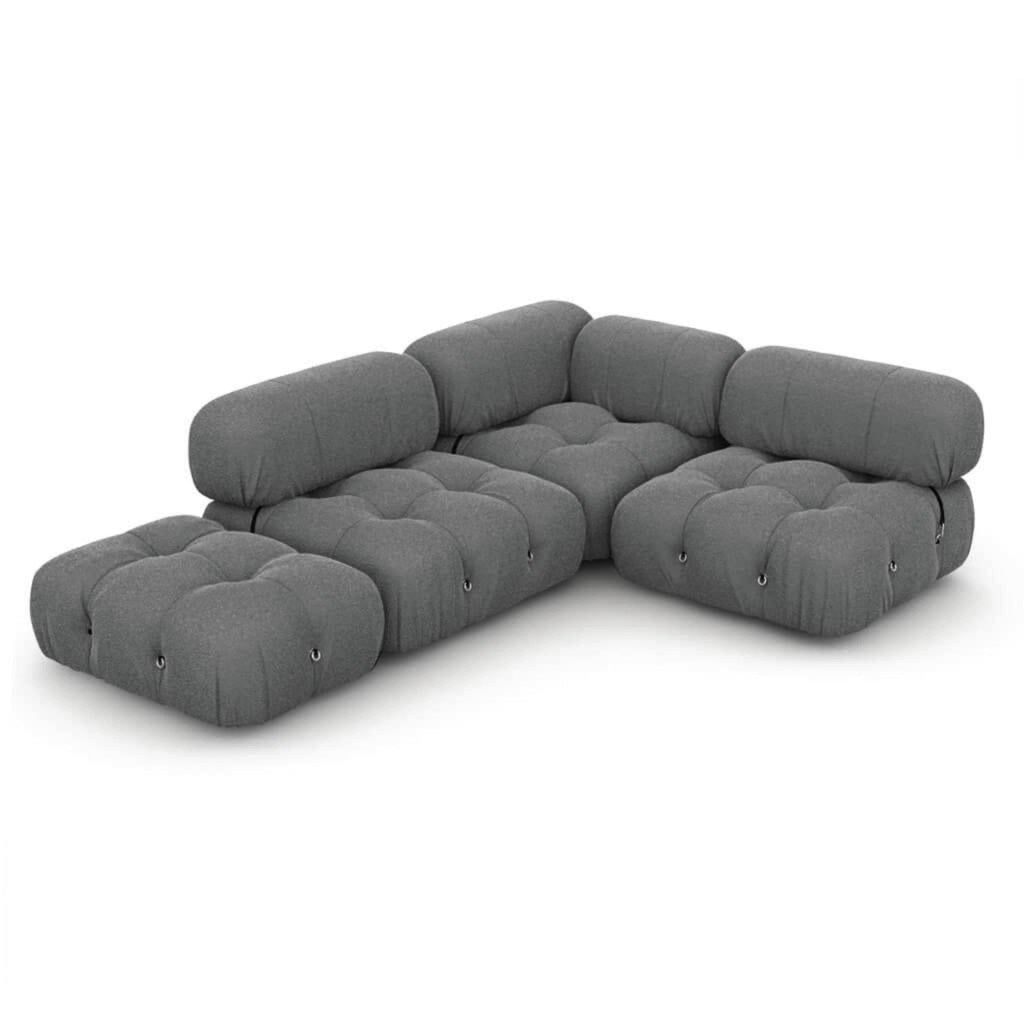 Bellini Corner Sofa - armrest, armless and corner modules joined into one sofa
