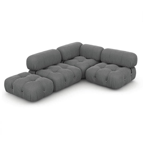 Bellini Corner Sofa - armrest, armless and corner modules joined into one sofa