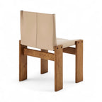 Monk Dining Chair - visible structure and elemental joinery