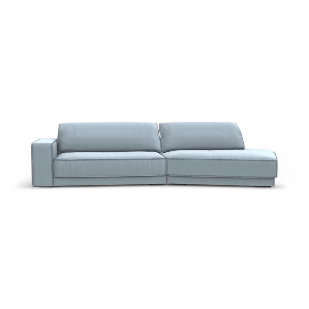 Budapest Sectional Sofa - upholstery and stitching detail