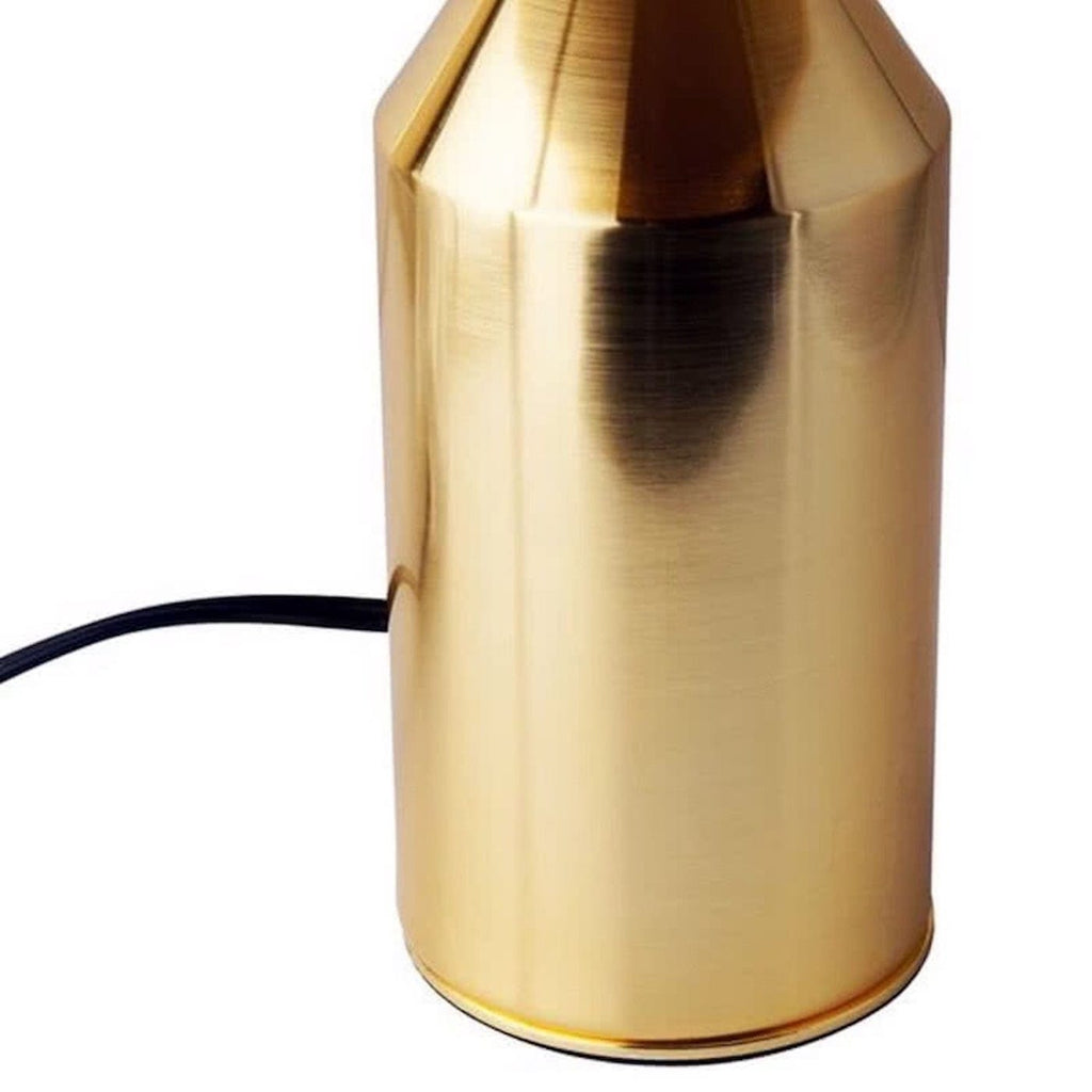 Atollo Table Lamp - hemisphere shade above a cylindrical stem