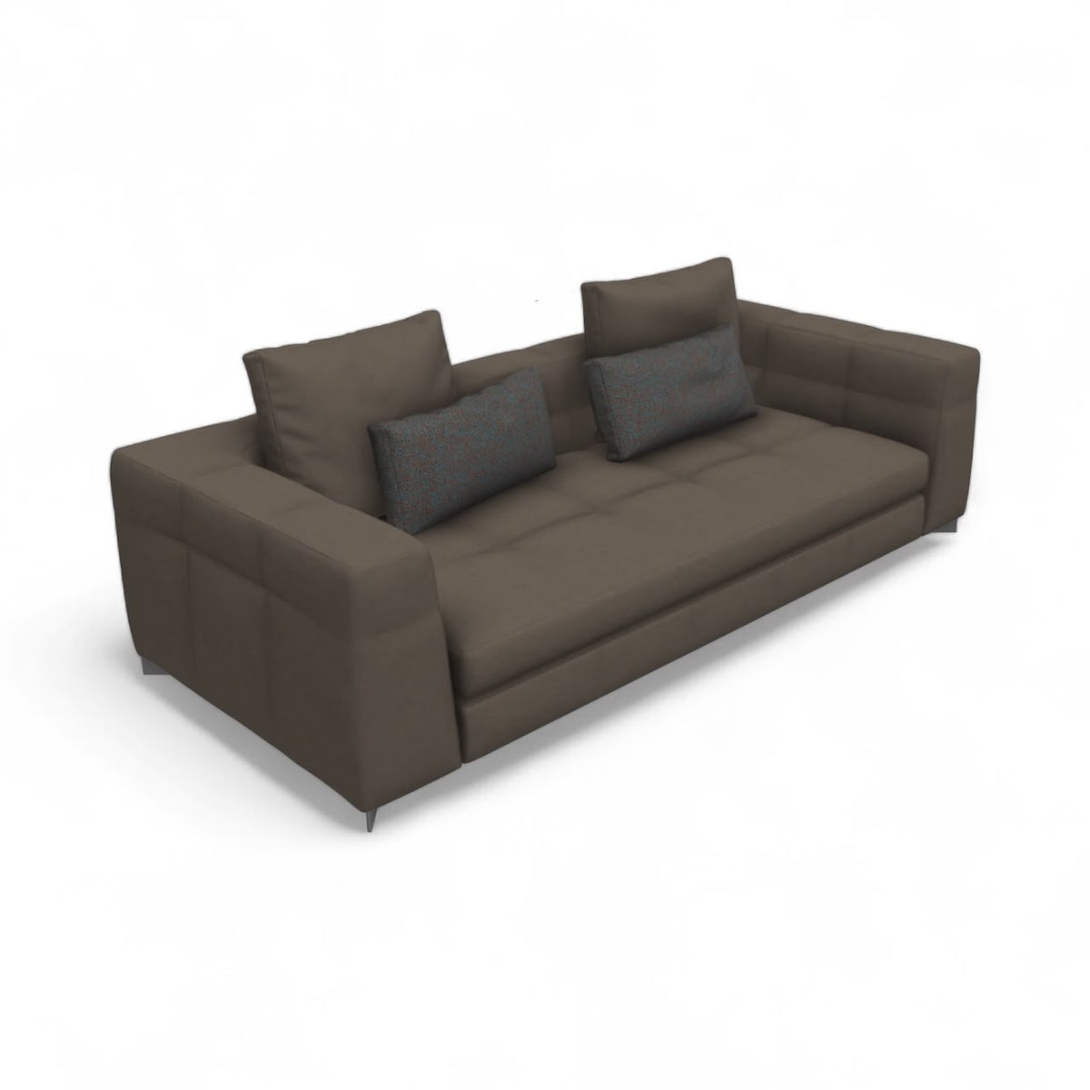 Portman Sofa - crisp lines and plump cushioning