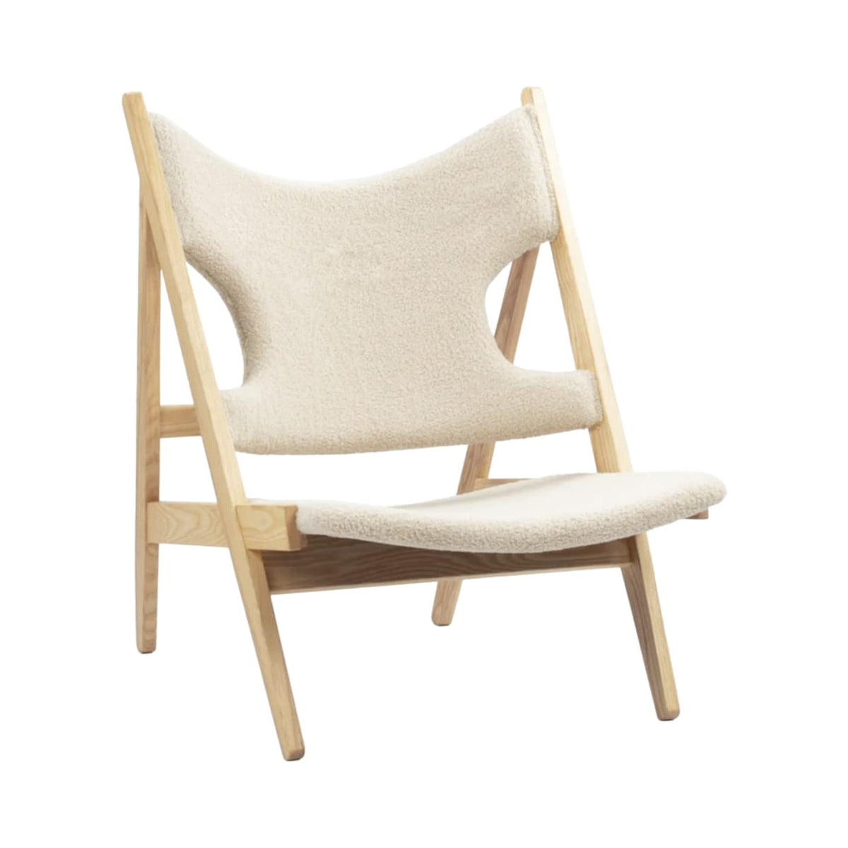 Knitting Lounge Chair - Danish modern accent chair