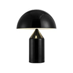 Atollo Table Lamp - domed shade appearing to float above a columnar base