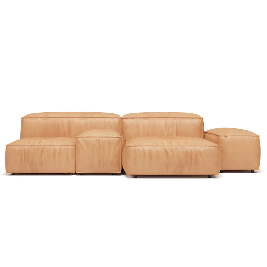 Extrasoft Sofa - Combo 1 - compact low modular sofa arrangement