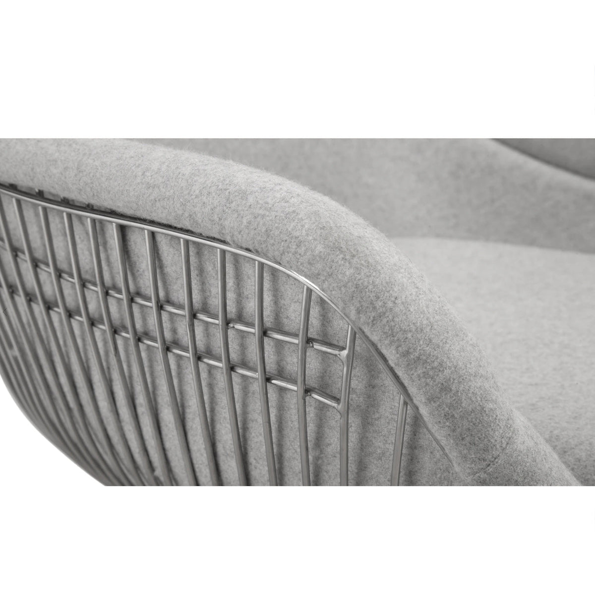 Platner Easy Chair - balanced proportions