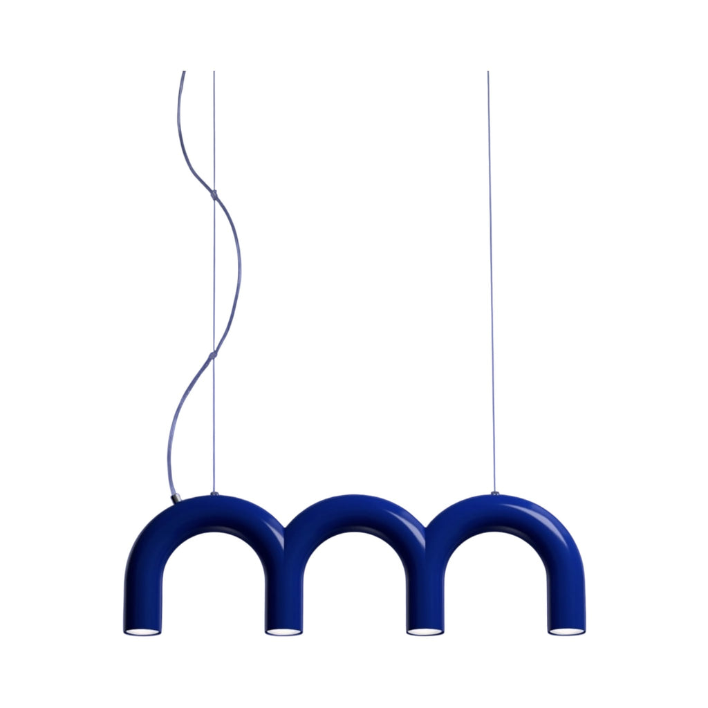 Arch Triple Pendant - available in white, nude, blue or black