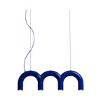Arch Triple Pendant - available in white, nude, blue or black