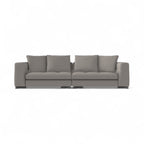 Portman 3-Seater Sofa - tailored three-seater with defined arms