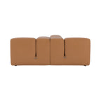 Le Mura Sofa Comb 4 - floor-hugging platform and rounded volumes