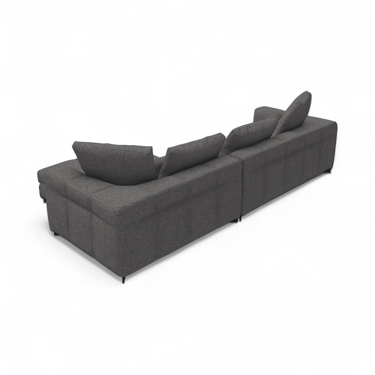 Portman 3-Seater Sofa with Large Chaise - deep, well-cushioned seats