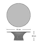 Platner Coffee Table - wire coffee table from Nue Modern