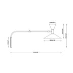 Lampe De Marseille Wall Lamp - modernist wall lamp from Nue Modern