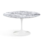 Pedestal Dining Table - Marble Top - available with a Calacatta Oro marble top