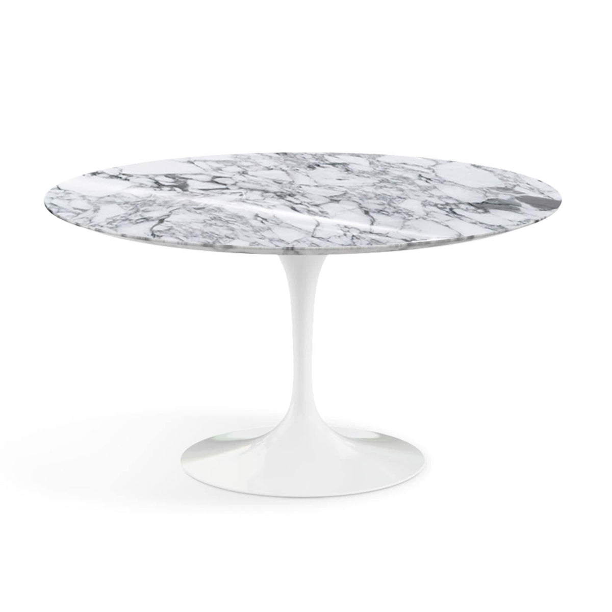 Pedestal Dining Table - Marble Top - available with a Calacatta Oro marble top