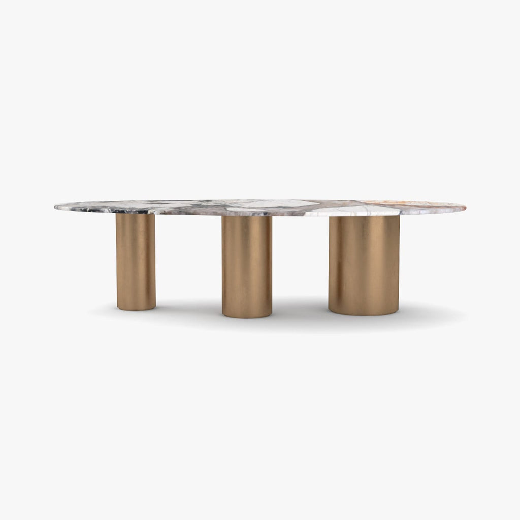 Luca Dining Table - sturdy, well-balanced base