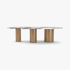 Luca Dining Table - sturdy, well-balanced base