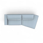 Budapest Sectional Sofa - plump seat and back cushions in soft upholstery