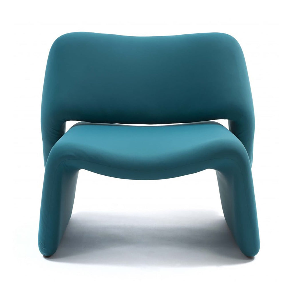 Ondine Lounge Chair - curved lounge chair with wave-like lines