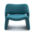 Ondine Lounge Chair - curved lounge chair with wave-like lines