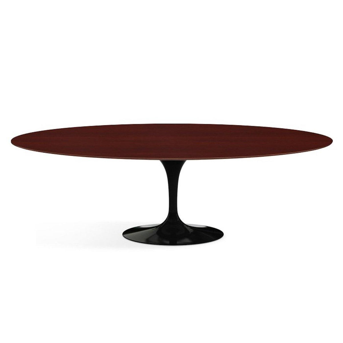 Oval Pedestal Dining Table - Wooden Top - sizes from 179cm to 244cm