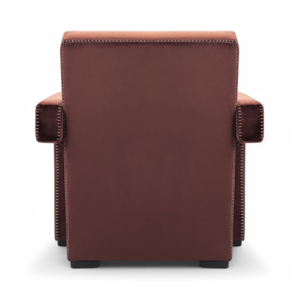 Utrecht Armchair - geometric upholstered planes