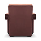 Utrecht Armchair - geometric upholstered planes