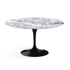 Pedestal Dining Table - Marble Top - available with an Emperador Dark marble top