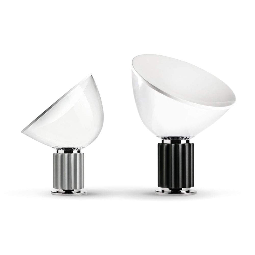 Taccia Table Lamp - Castiglioni-inspired table lamp with a fluted base