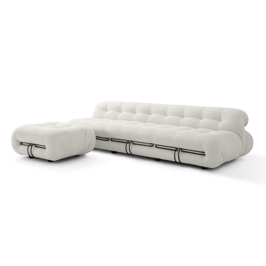 Soriana 3-Seater Sofa - finished to the same standard all round