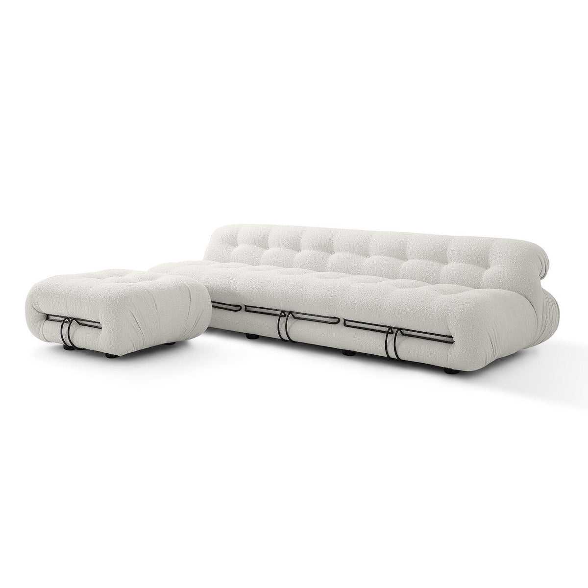 Soriana 3-Seater Sofa - finished to the same standard all round