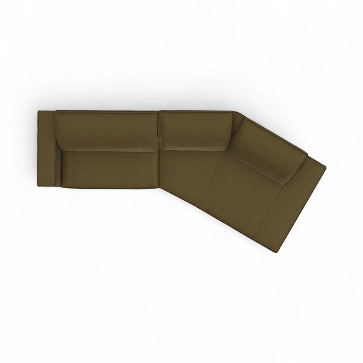 Budapest Large Sectional Sofa - romantic old-world silhouette at generous scale