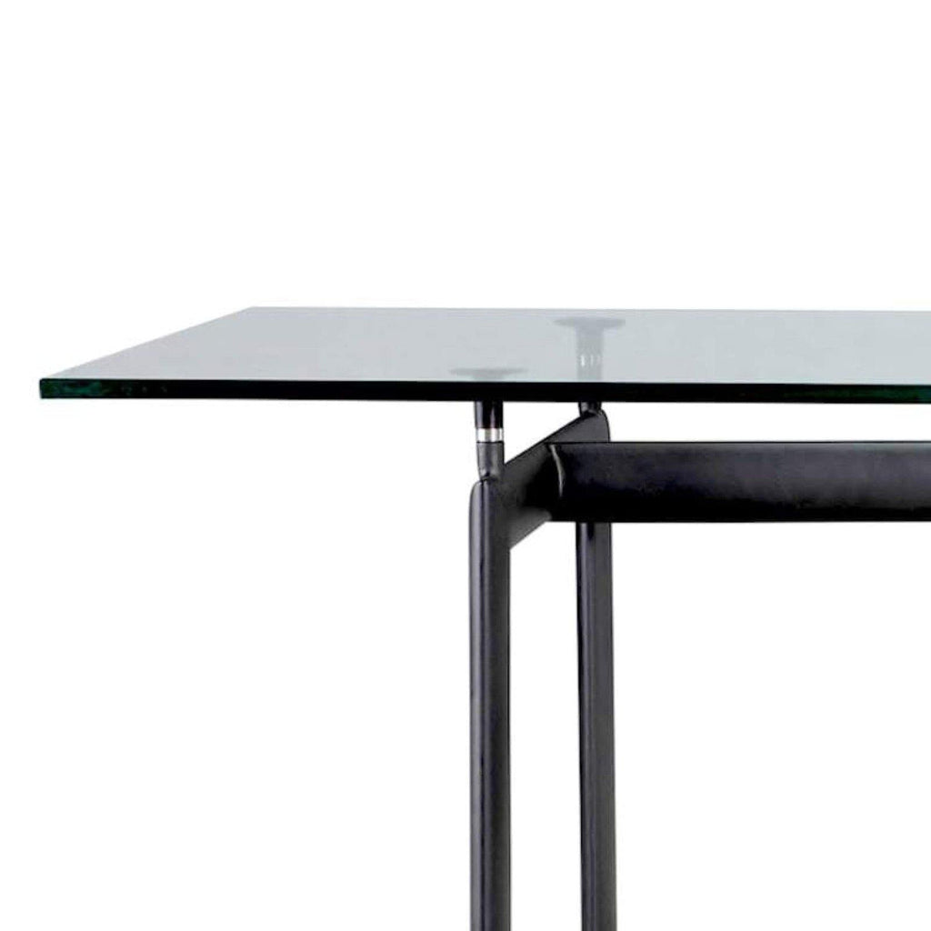 LC6 Table - oval-section steel base