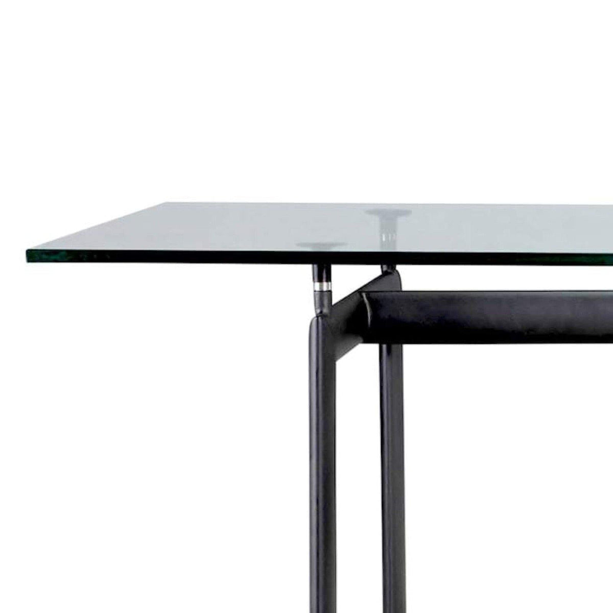 LC6 Table - oval-section steel base