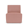 Hunk Lounge Chair - monolithic lounge chair with exaggerated proportions