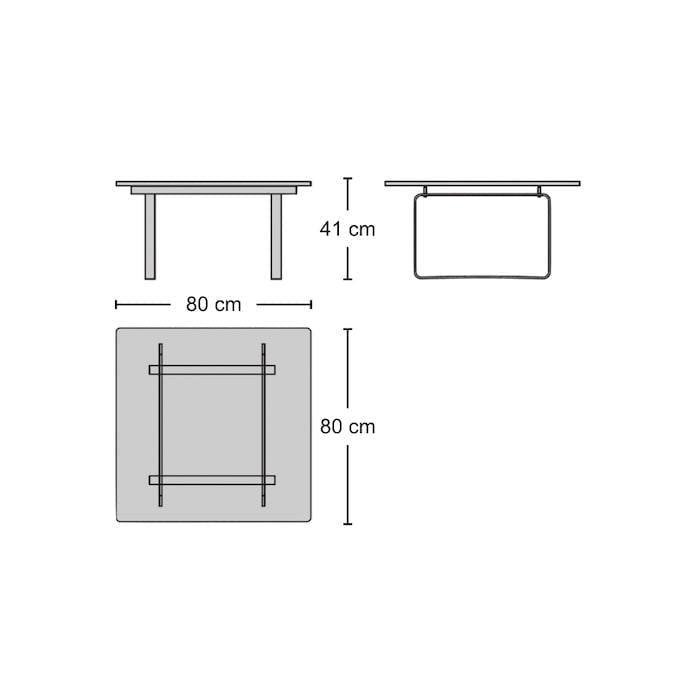 CH106 Coffee Table - companion table to the CH100-series sofas