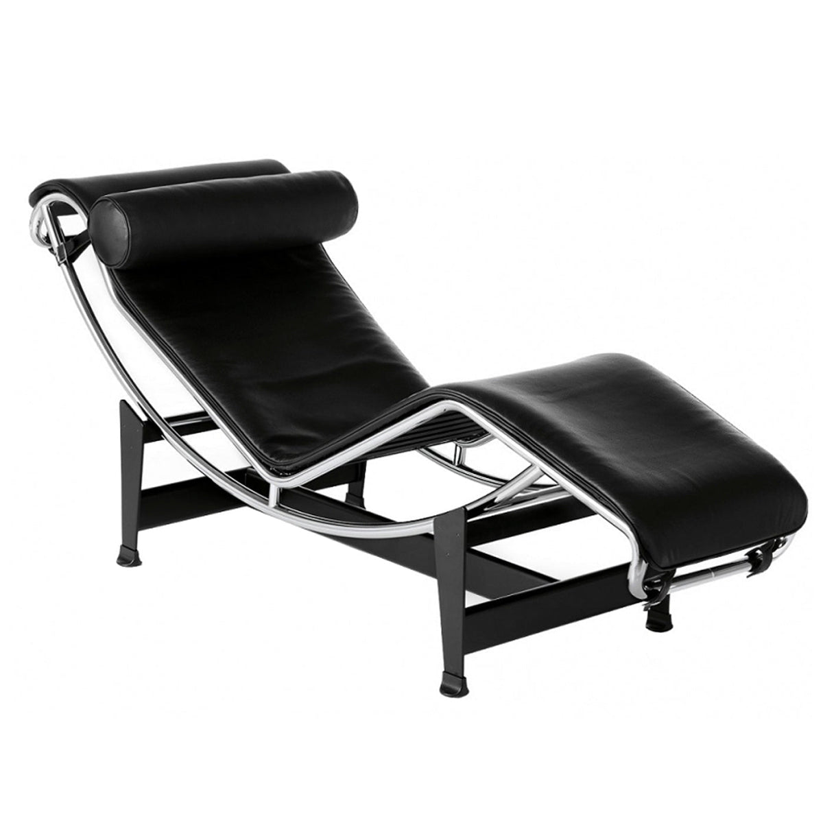 LC4 Chaise Longue - Le Corbusier-inspired reclining chaise longue