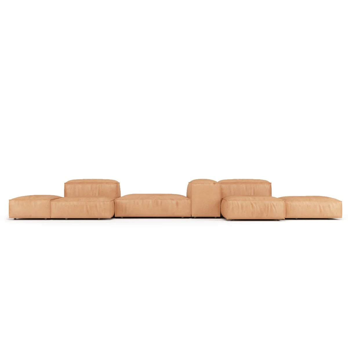 Extrasoft Sofa - Combo 2 - mid-sized low modular sofa landscape