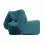 Ondine Lounge Chair - gently tilted, reclining back